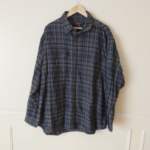 Woolrich Outdoor / Plaid Button Shirt Flannel